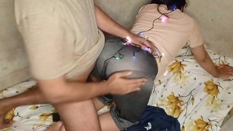 indianfucking he bends his wife over